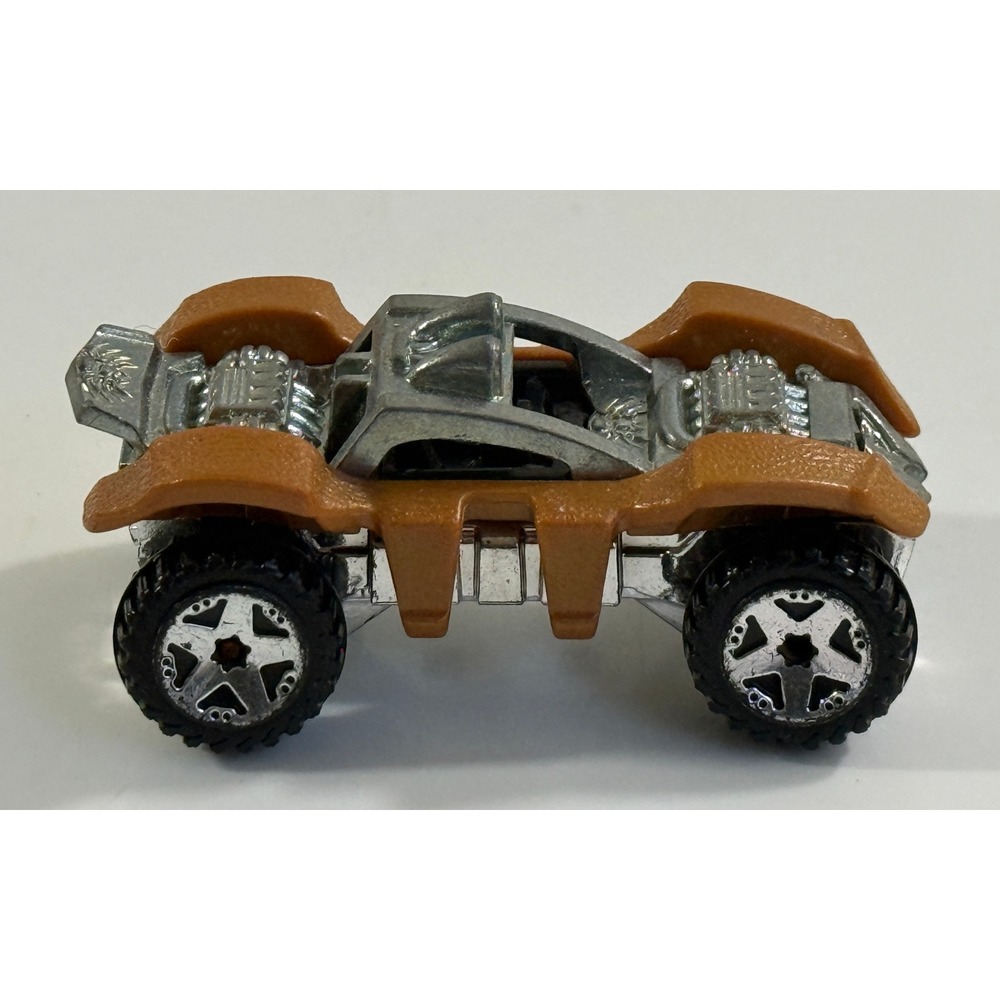 Hot Wheels Spider Rider Kids 1:64 Brown Chrome Off-Road Diecast Car B36